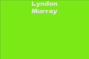 Lyndon Murray