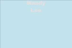 Mandy Lee - Facts, Bio, Career, Net Worth | AidWiki