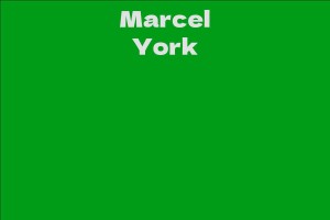 Marcel York