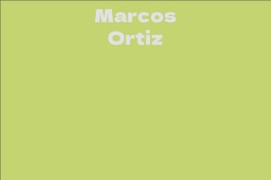 Marcos Ortiz