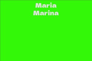 Maria Marina