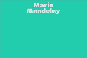 Marie Mandelay