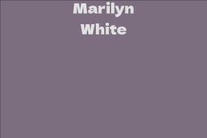 Marilyn White