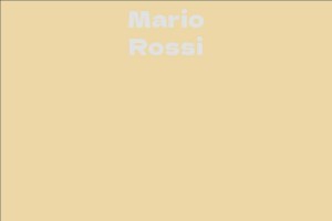 Mario Rossi