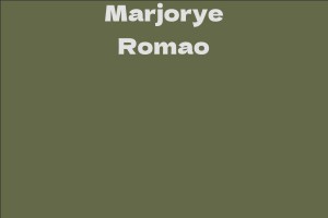 Marjorye Romao