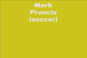Mark Francis (soccer)