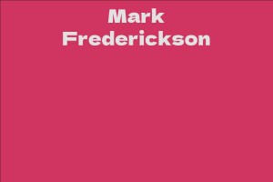 Mark Frederickson