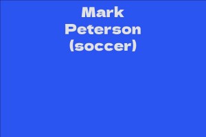 Mark Peterson (soccer)