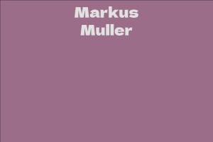 Markus Muller