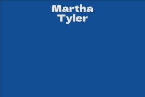 Martha Tyler