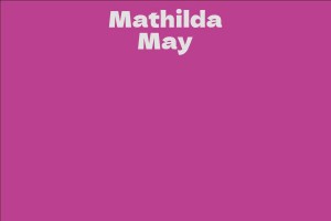 Mathilda May