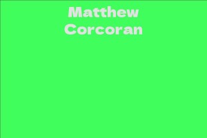 Matthew Corcoran