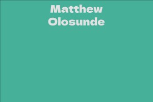 Matthew Olosunde
