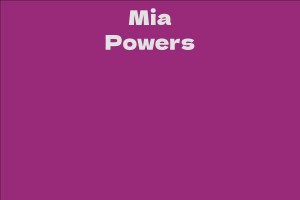 Mia Powers