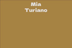 Mia Turiano