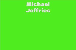 Michael Jeffries