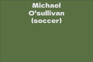 Michael O'sullivan (soccer)