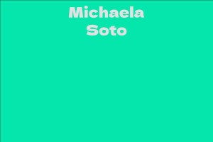 Michaela Soto