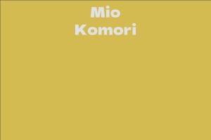 Mio Komori