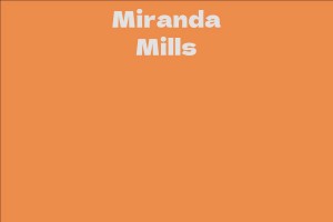 Miranda Mills