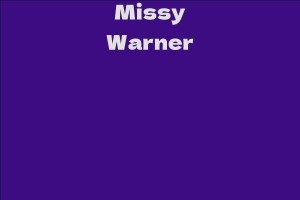 Missy Warner