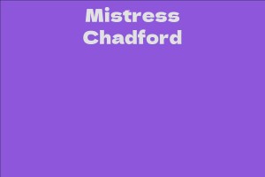 Mistress Chadford