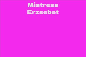Mistress Erzsebet
