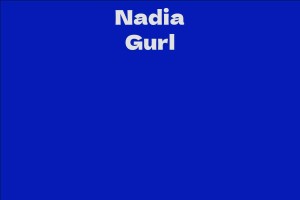 Nadia Gurl