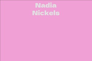 Nadia Nickels