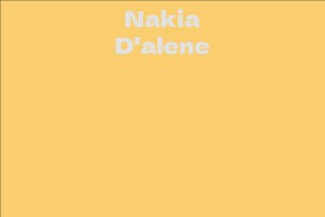 Nakia D'alene