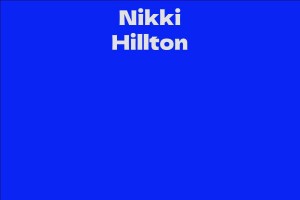 Nikki Hillton