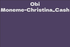 Obi Moneme-Christina_Cash