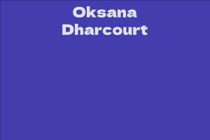 Oksana Dharcourt