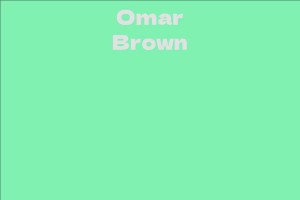 Omar Brown