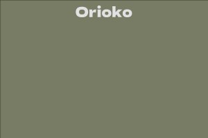 Orioko
