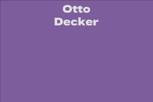 Otto Decker