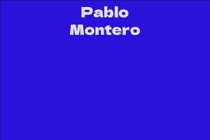 Pablo Montero