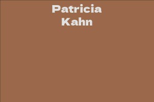 Patricia Kahn