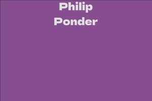 Philip Ponder