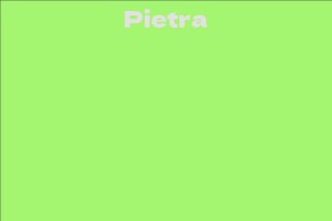 Pietra