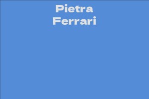 Pietra Ferrari