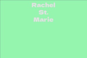 Rachel St. Marie