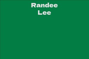 Randee Lee