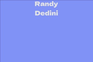 Randy Dedini