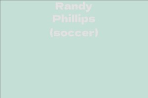 Randy Phillips (soccer)
