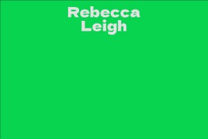 Rebecca Leigh