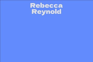 Rebecca Reynold