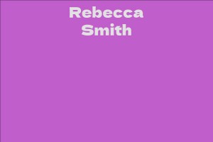 Rebecca Smith