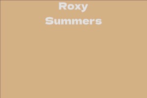 Roxy Summers