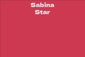 Sabina Star